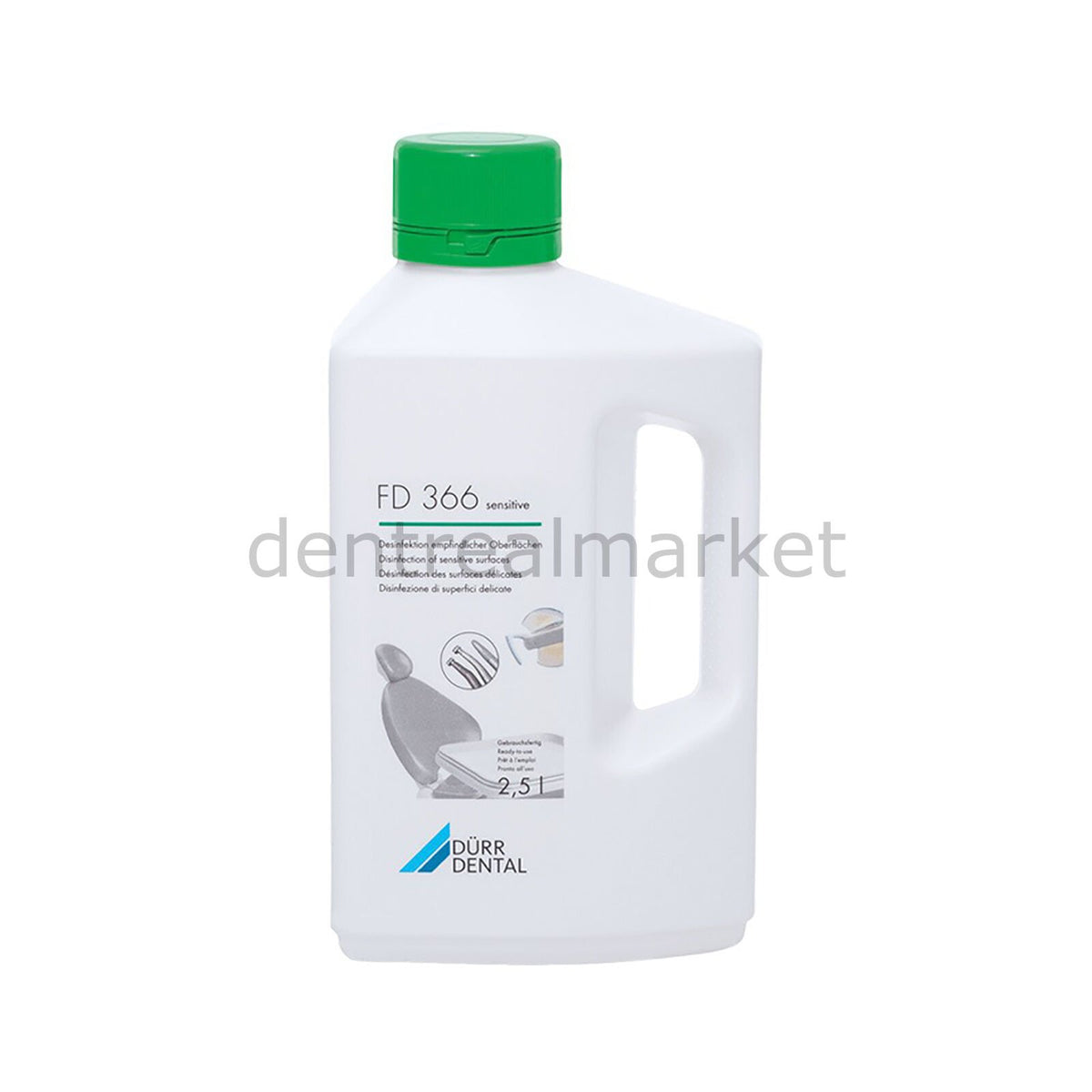 Dürr Dental FD366 Sensitive Surface Disinfectant - 2.5 L