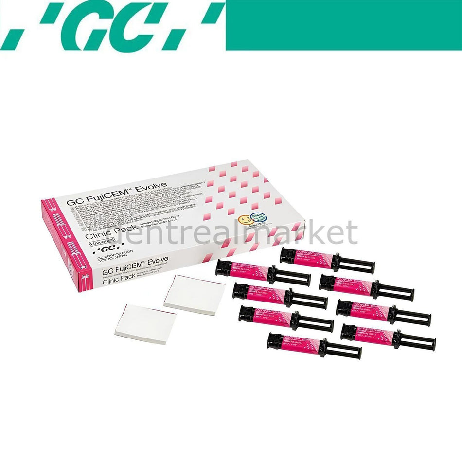 DentrealStore - Gc Dental Fujicem Evolve Automix Clinic Pack - Resin Modified Glass Ionomer Cement