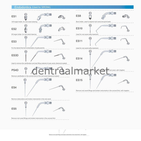 Woodpecker Scaler Tip ES3D — Sirona Compatible
