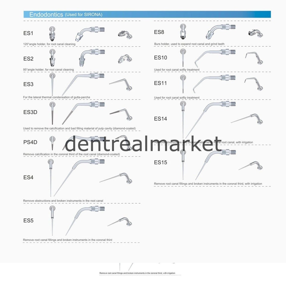 Woodpecker ES5D Scaler Tip - Sirona Compatible