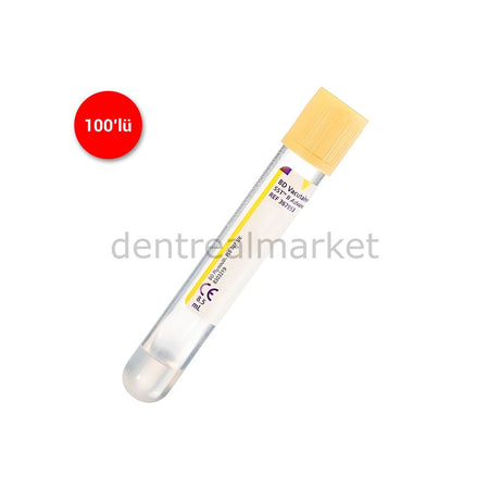 BD Vacutainer Yellow Blood Collection Tubes 8.5 ml – Pack of 100