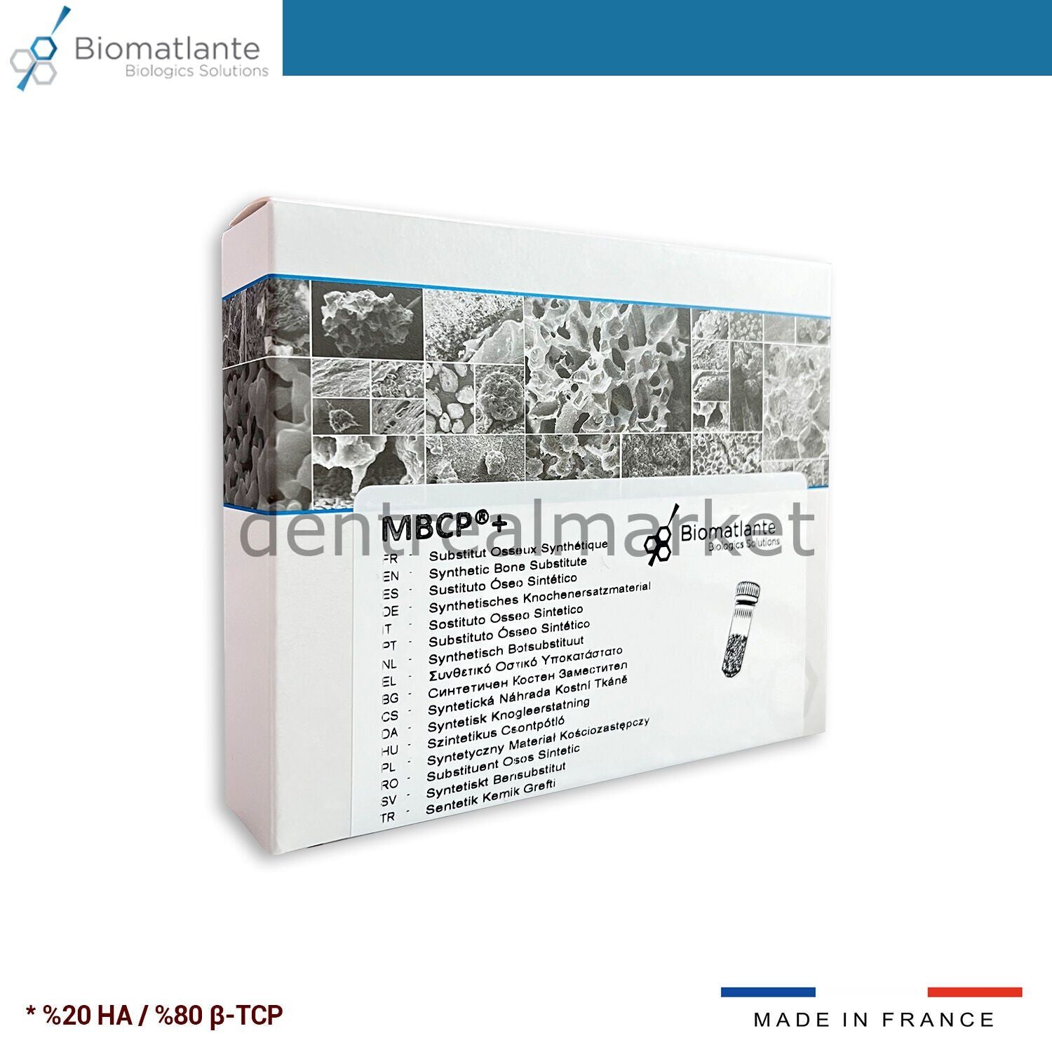 Biomatlante MBCP Bioactive Bone Graft 20/80 Granules 5 cc