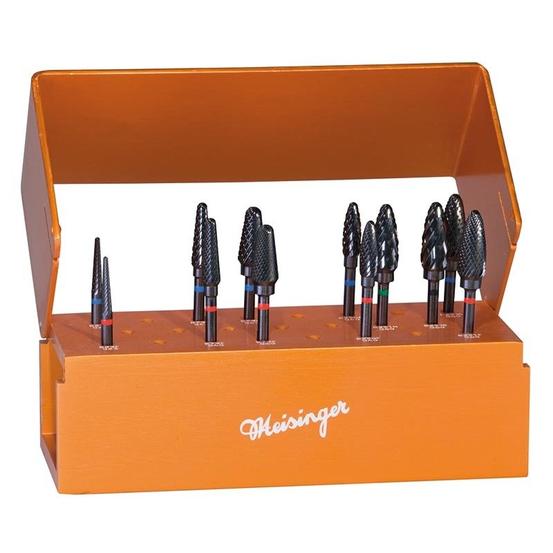 Meisinger Black Cobra Hard Bur Set
