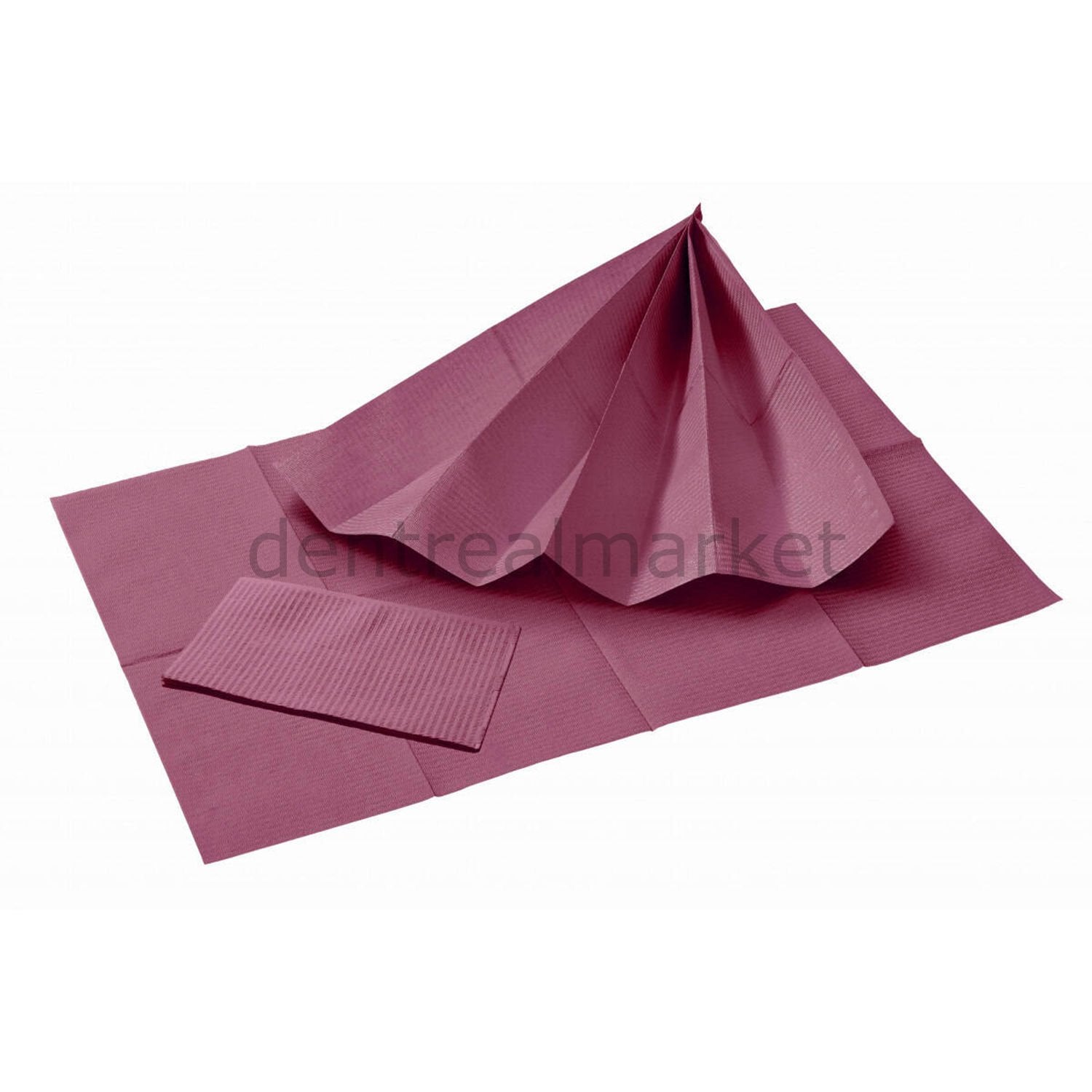 Ceda European Tray Cover Colored 33 x 44 cm — 500 pcs Bordeaux