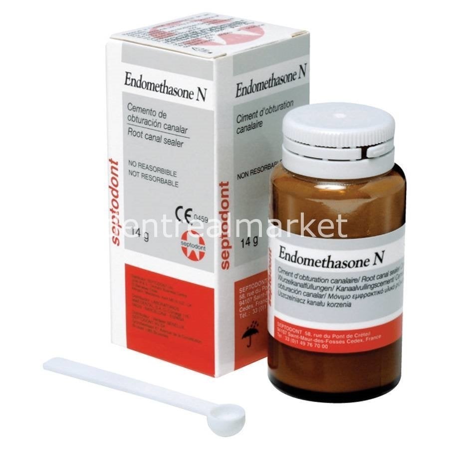 Endomethasone N Zinc Oxide Eugenol-Based Endodontic Cement  Powder