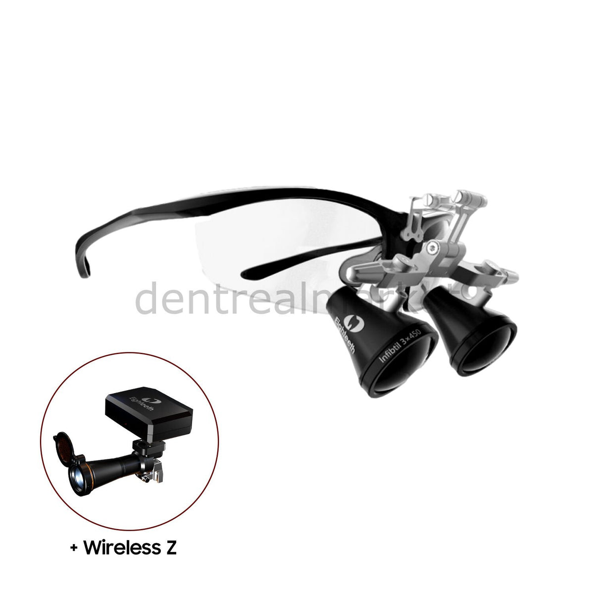 Eighteeth Brilliance Loupe 3.5x Magnification - Wireless Light Source