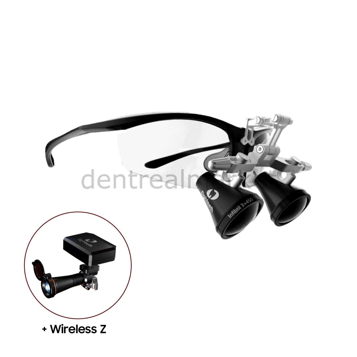 Eighteeth Brilliance Loupe 3.5x Magnification - Wireless Light Source