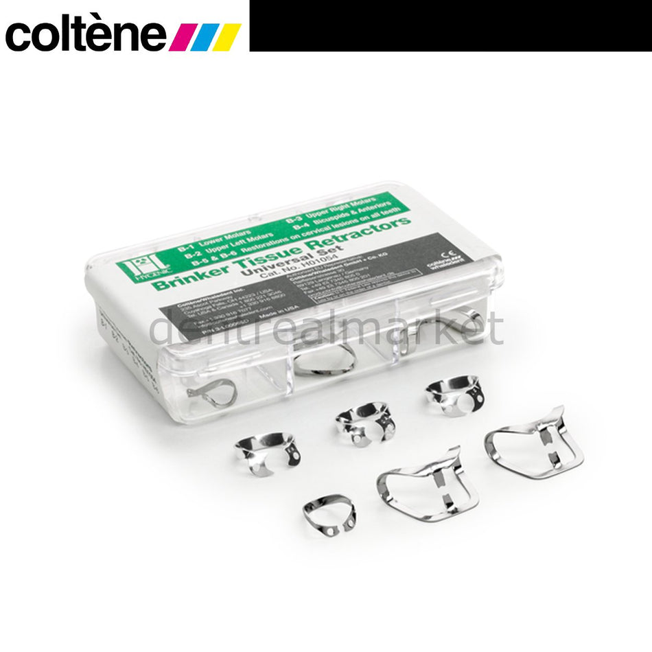 Coltene Hygenic Brinker Rubber Dam Clamp Set