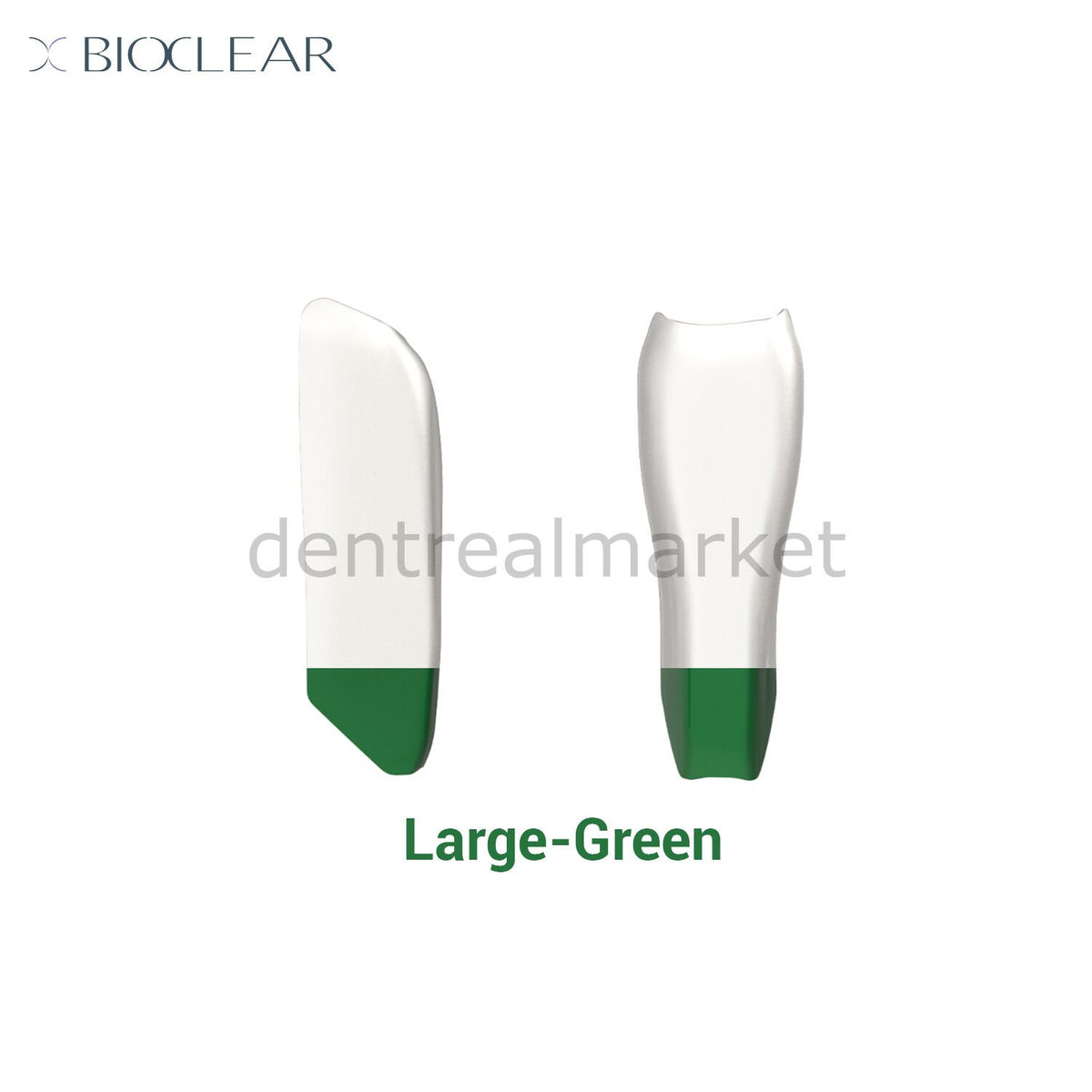Bioclear Black Triangle Individual Matrix - Large/Green - Pack of 10