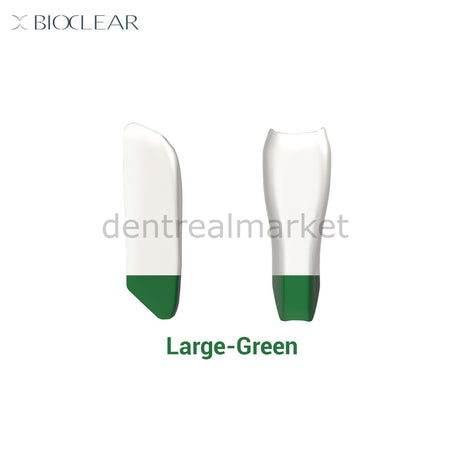 Bioclear Black Triangle Individual Matrix - Large/Green - Pack of 10