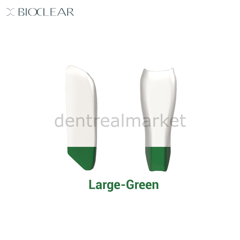 Bioclear Black Triangle Individual Matrix - Large/Green - Pack of 10