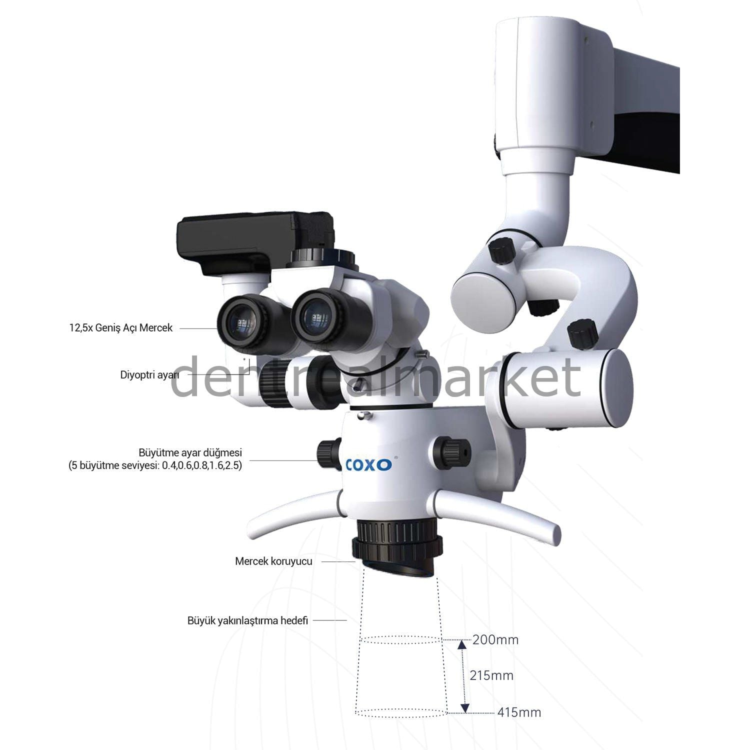 Coxo C-CLEAR-2 Dental Microscope without Camera