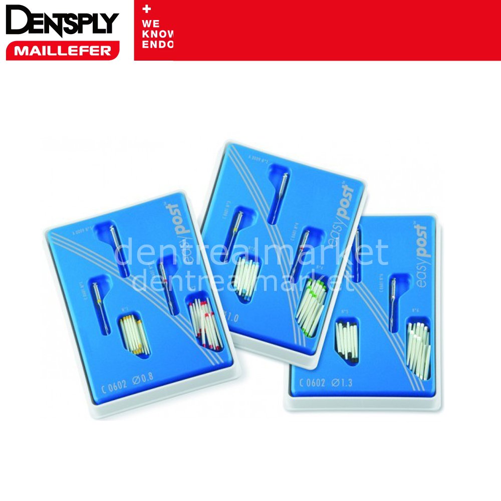 Dentsply Sirona EasyPost Fiber Post Set 0.8