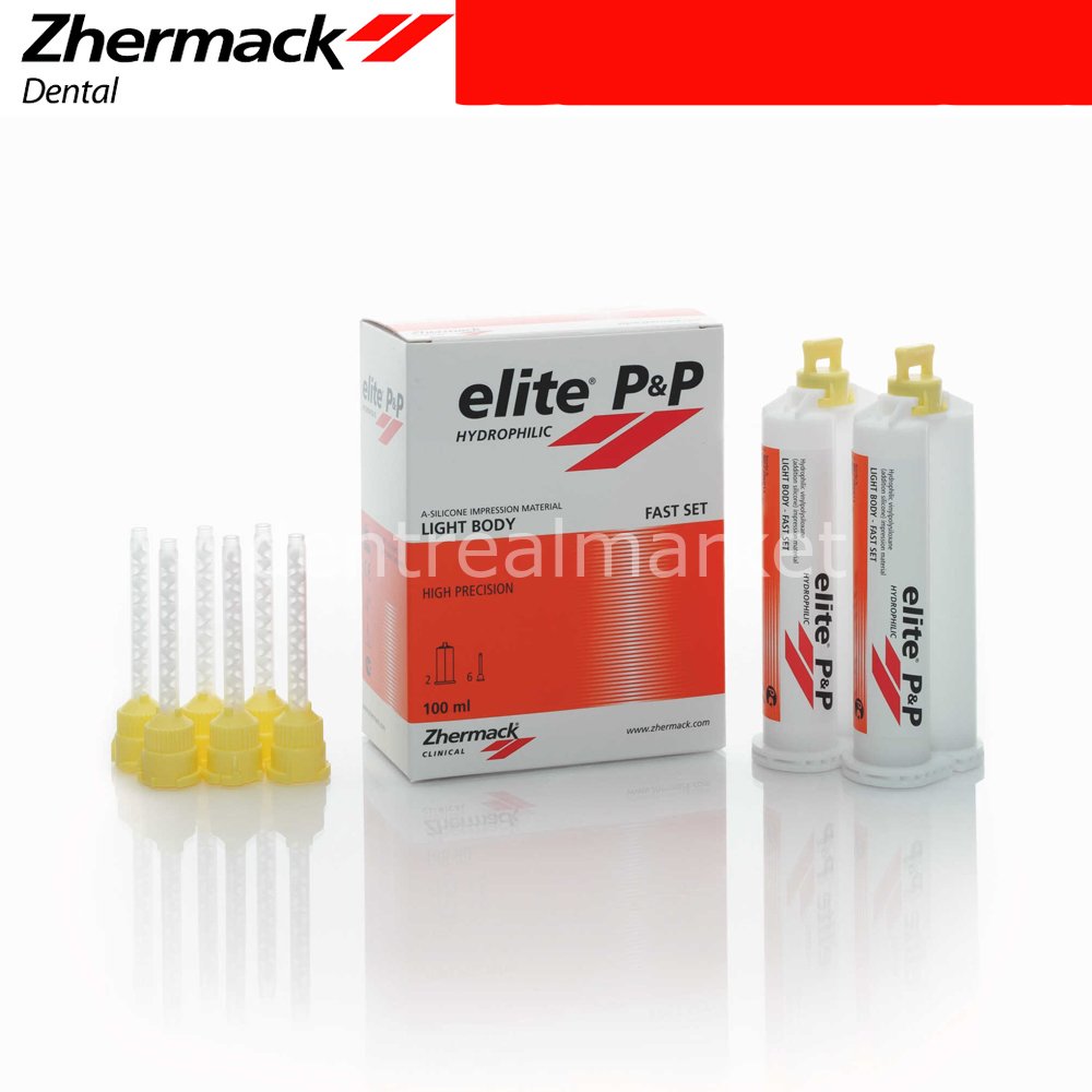 Zhermack Elite P&P Regular Body Normal A-Silicone Wash 2x50 ml