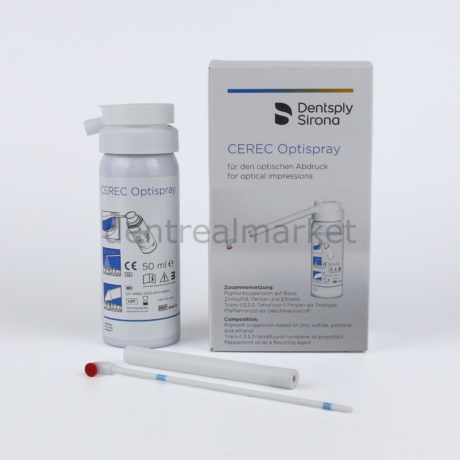 Dentsply-Sirona Cerec Optispray - CAD/CAM Impression Spray 50 ml