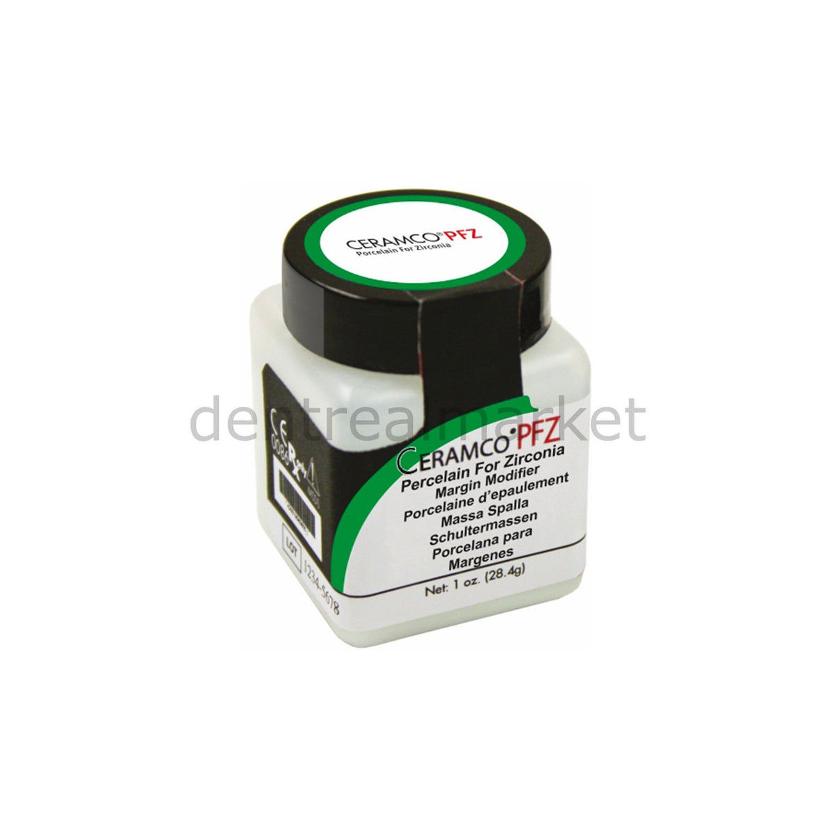 Dentsply-Sirona Ceramco PFZ Zirconia Porcelain Margin Modifier — 28.4 g