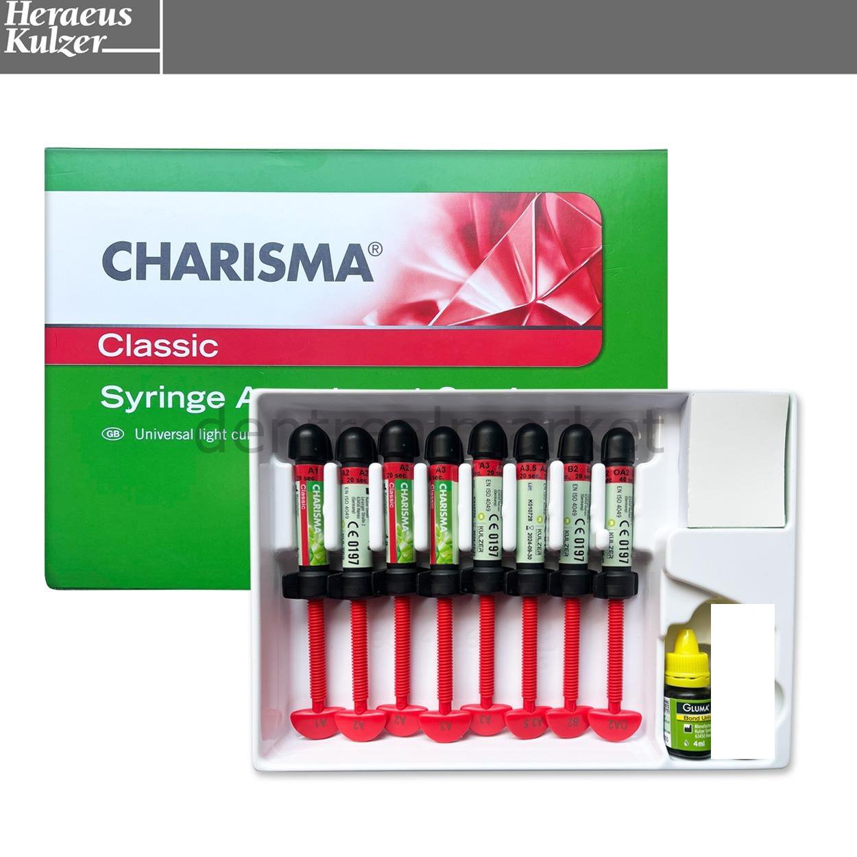 Kulzer Charisma Classic Universal Composite Set 8x4 g & Universal Bond