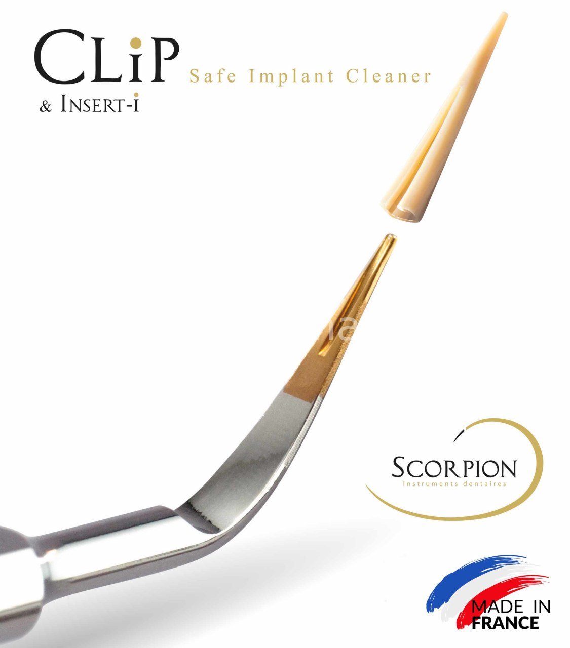 Scorpion Scaler Tip + Clip Safe Implant Cleaning Tip