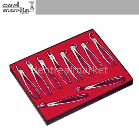 Carl Martin E100 Classic Forceps Set of 10