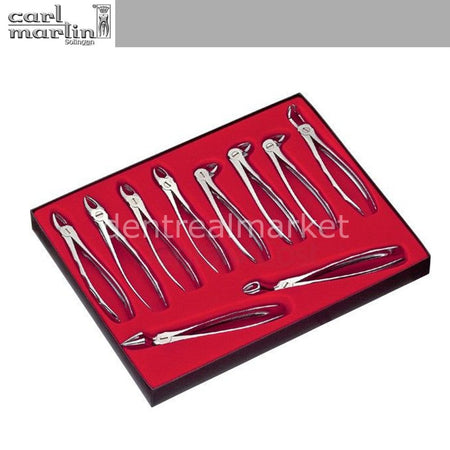 Carl Martin Liquid Adult Forceps Set of 10