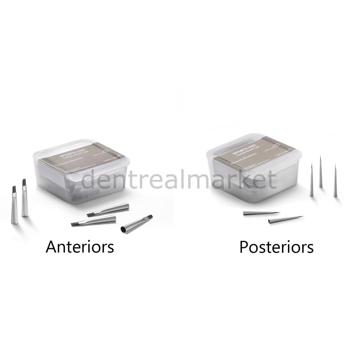 Smile Line Compo-Brush Composite Shaping Brush Tips