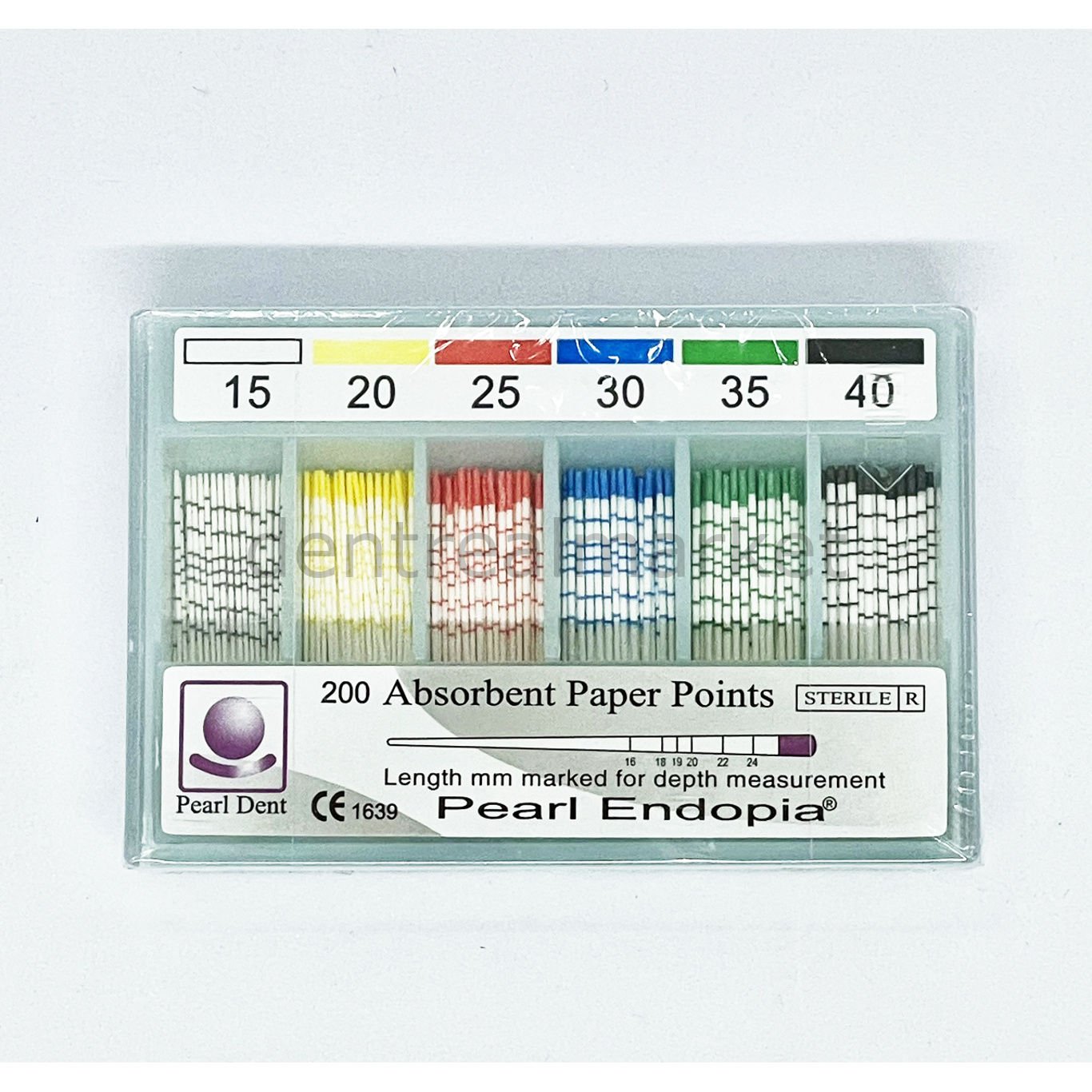 Pearldent Marked Absorbent Paper Points