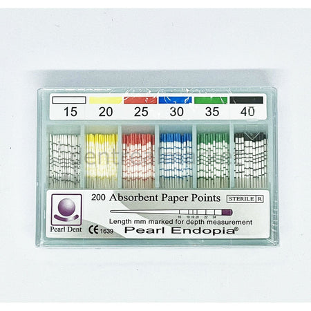 Pearldent Marked Absorbent Paper Points