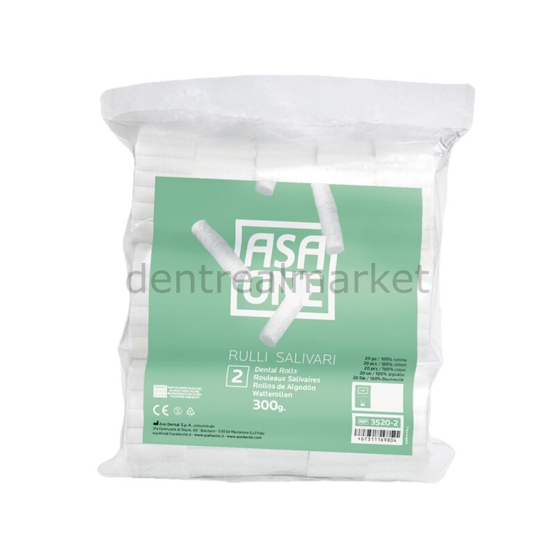 Asa Dental Cotton Roll No. 2 — Pack of 500