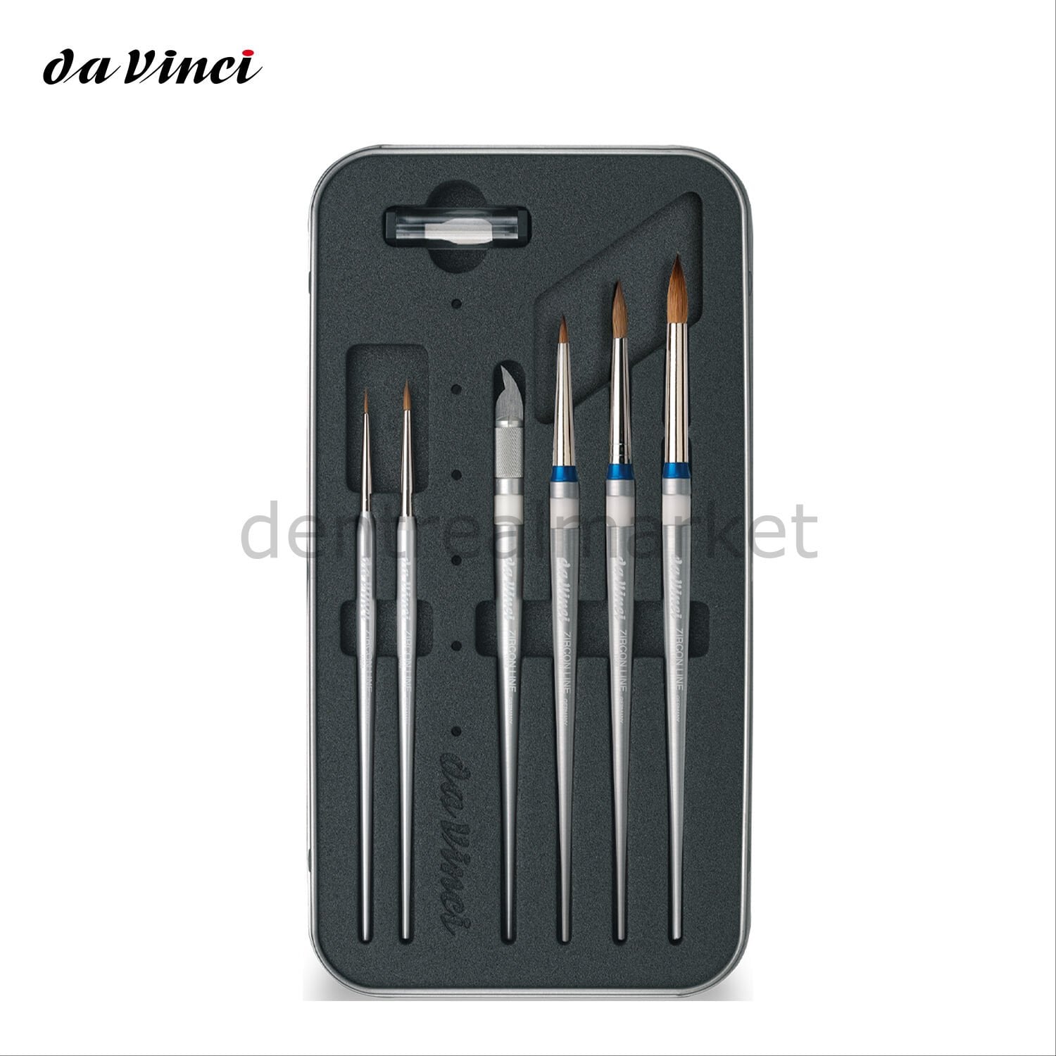 Da Vinci Ceramic Zircon Classic Compact Kolinsky Set