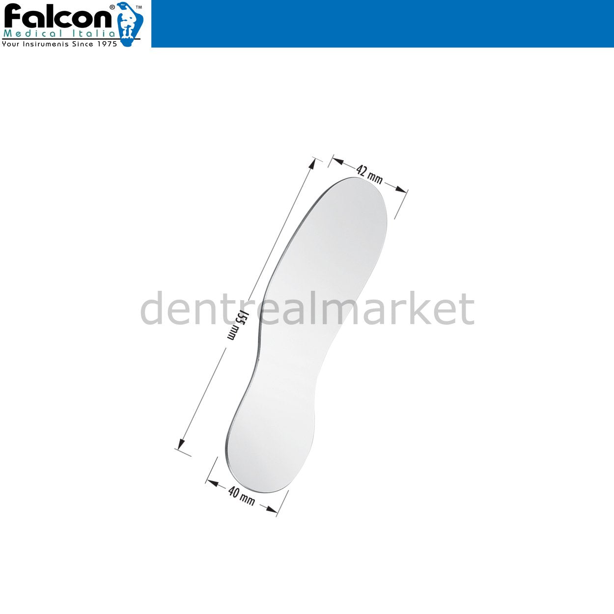 Falcon Crystal Glass Photographic Mirror