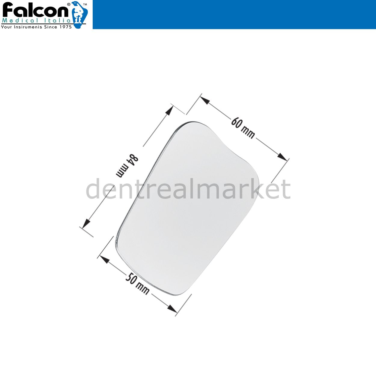 Falcon Crystal Glass Photographic Mirror