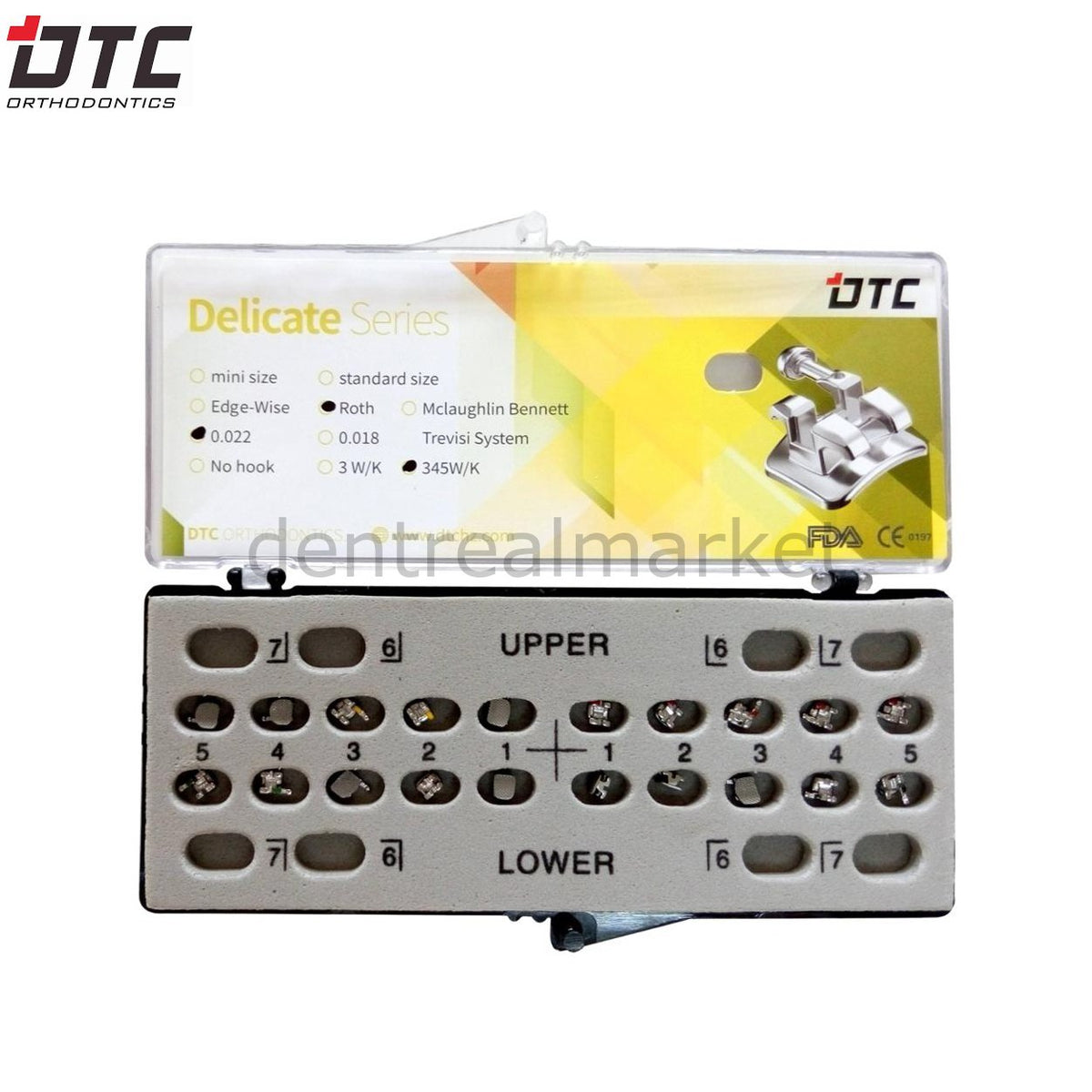 Dtc Orthodontics Delicate Series Metal Bracket