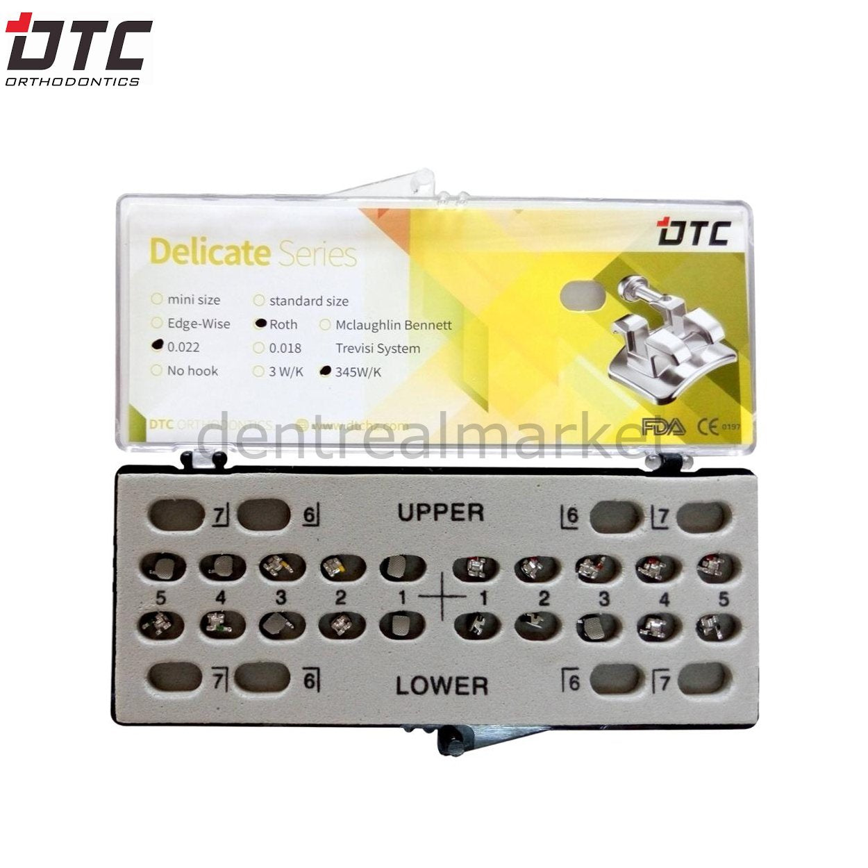 Dtc Orthodontics Delicate Series Metal Bracket