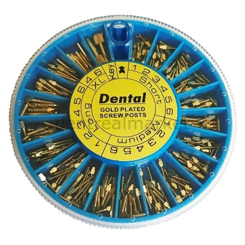 Denco Gold Screw Post - Pivot Pin - 120 pcs