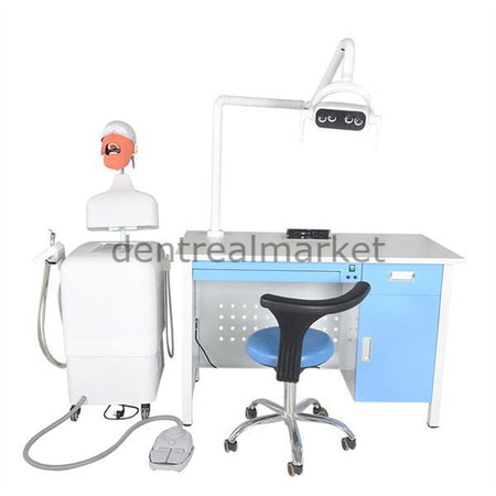 Ikinci El Dental Patient Simulator VI – Mobile Unit + Table (Used) – 13 Sets