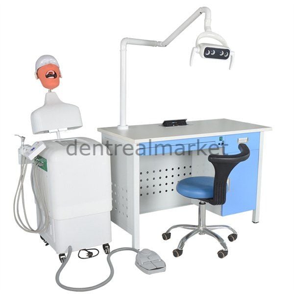 Ikinci El Dental Patient Simulator VI – Mobile Unit + Table (Used) – 13 Sets