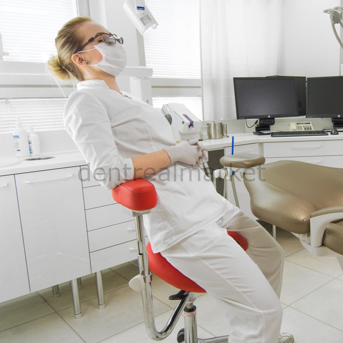 Salli Allround Clinician Stool Backrest Support