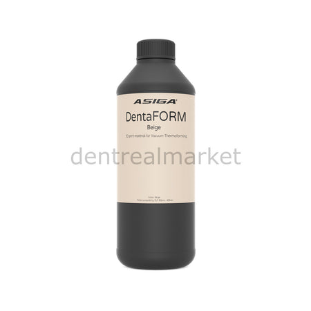 Asiga DentaFORM Beige Model Resin – Thermoform Model Resin 1 kg