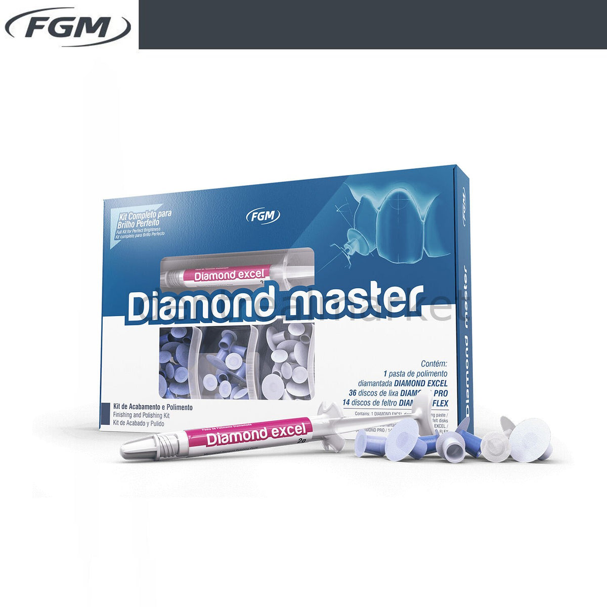 Fgm Dental Diamond Master Polishing Kit