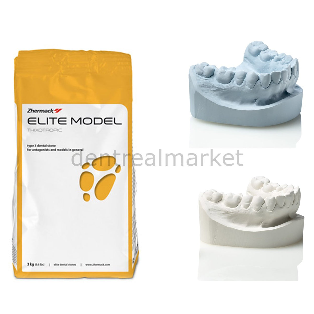 Zhermack Elite Model Hard Plaster 3 kg Type 3