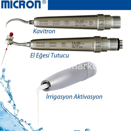 Micron Air Scaler + EndoActivator + Hand File Holder