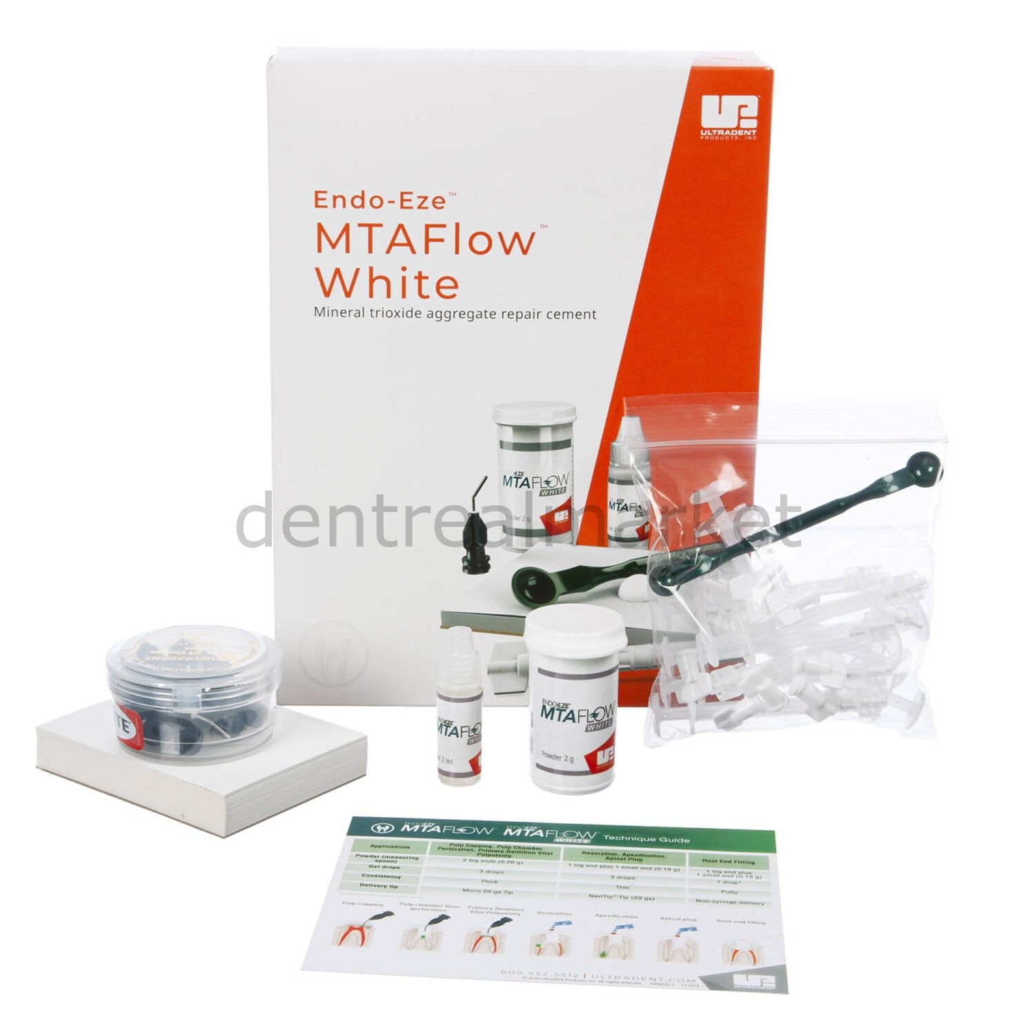 Ultradent Endo-Eze MTA FLOW White Repair Cement Kit