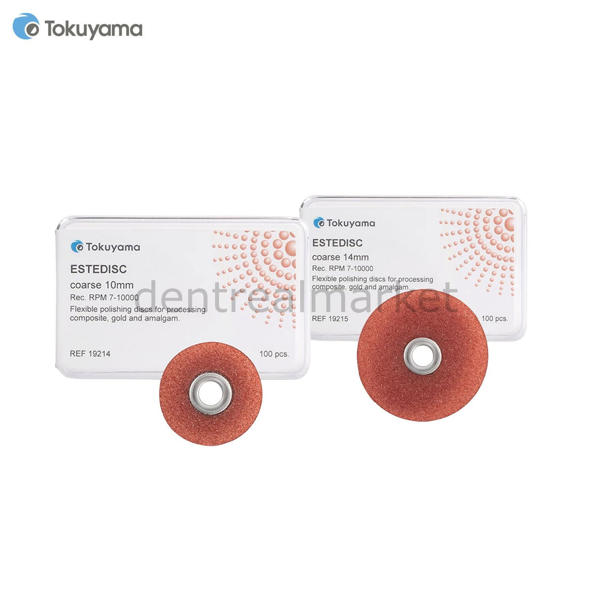 Tokuyama Estedisc Polishing Discs Refill Pack of 100