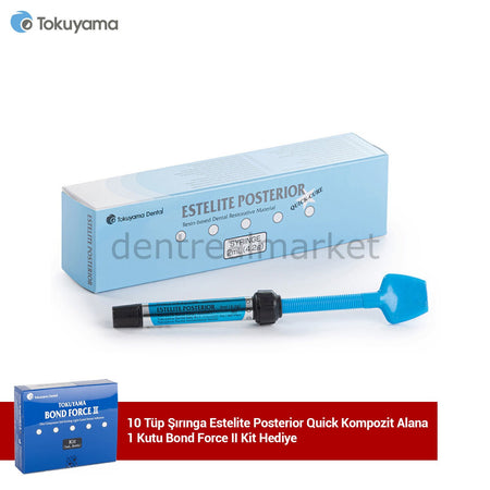 Tokuyama Estelite Posterior Quick 10 Syringes & Bond Force Kit Campaign