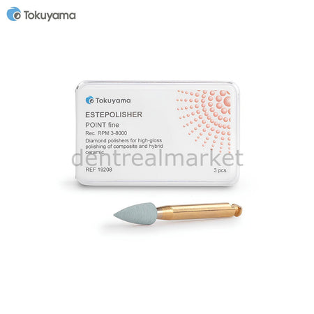 Tokuyama Estepolisher Point Fine Polishing Tips 3 pcs