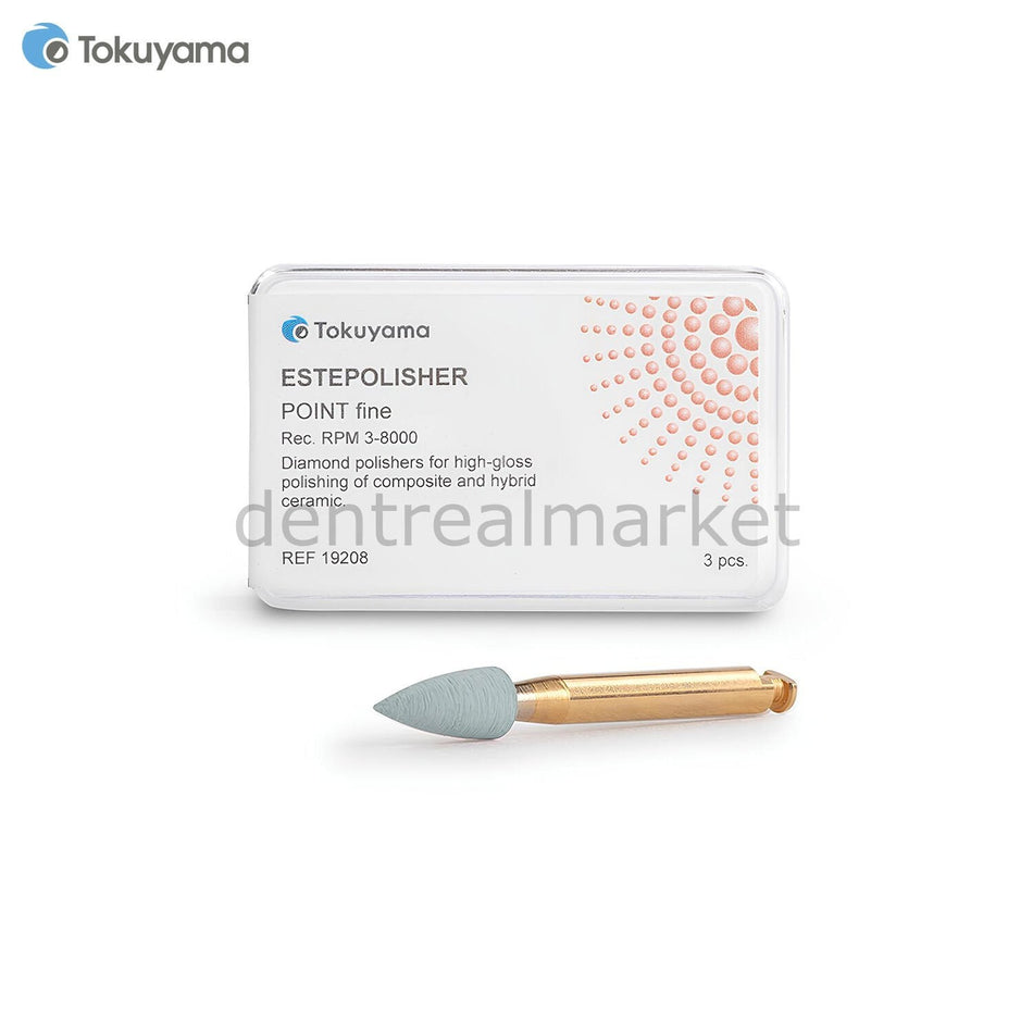 Tokuyama Estepolisher Point Fine Polishing Tips 3 pcs