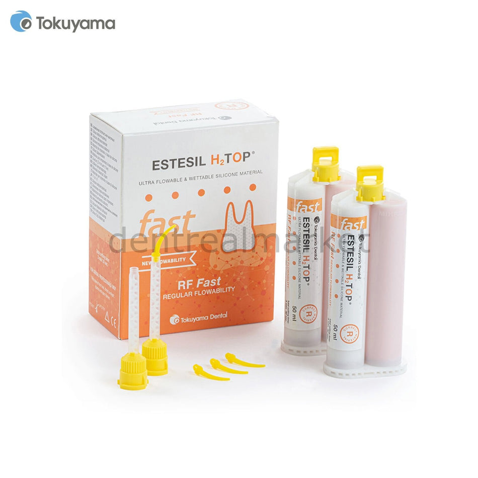 Tokuyama Estesil H2TOP RF Regular Flow Gun Mix 1:1 Fast Impression Material