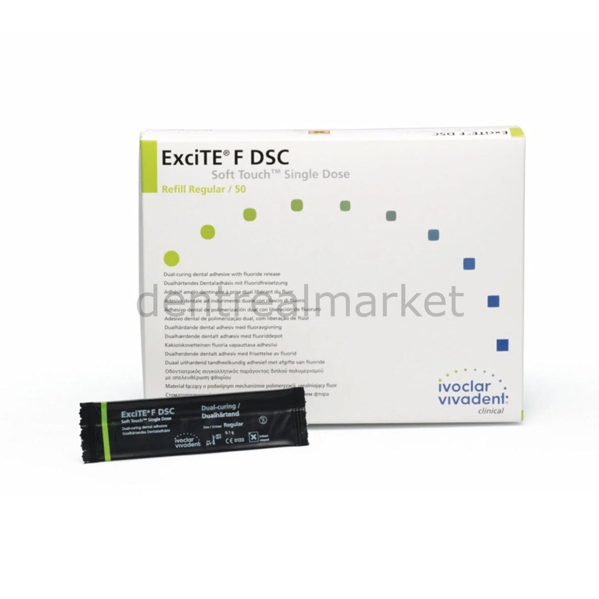 Ivoclar Vivadent ExciTE F DSC Single Dose Regular Refill 50 pcs