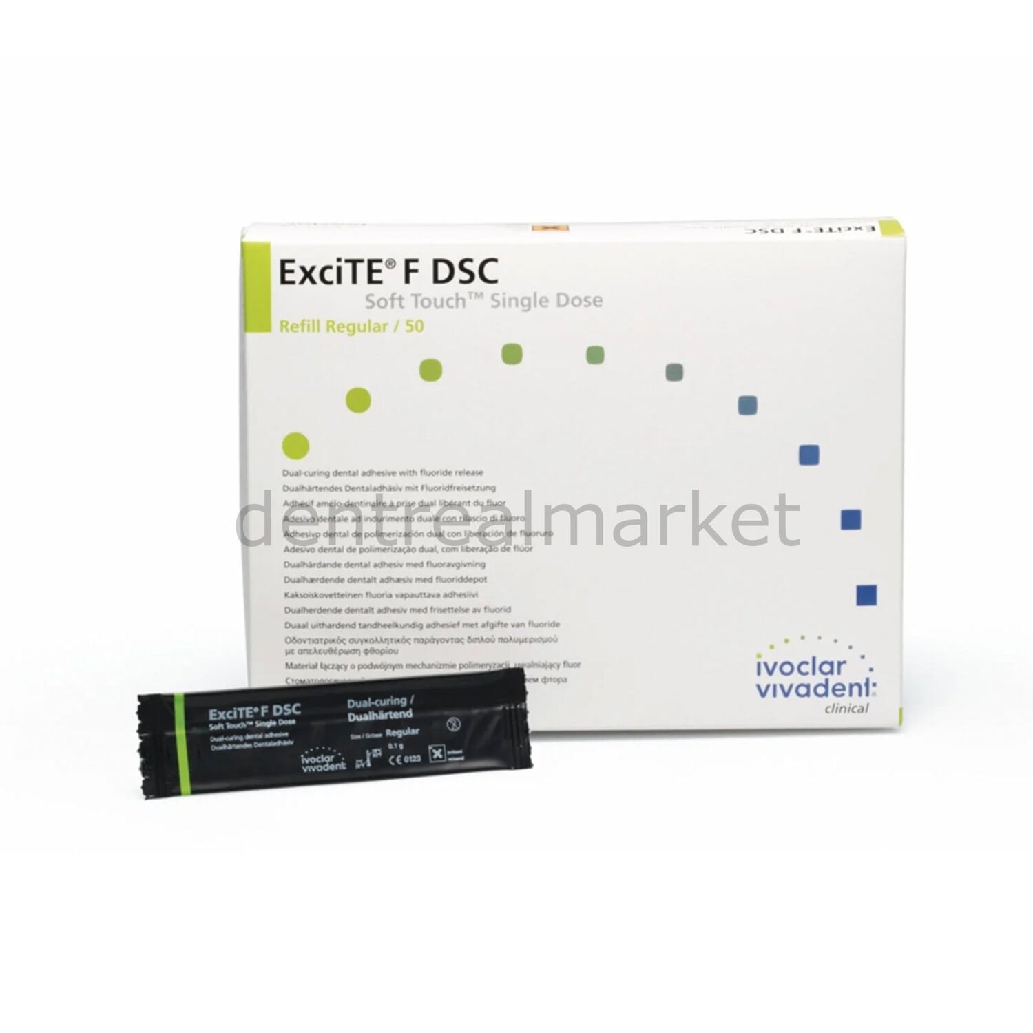 Ivoclar Vivadent ExciTE F DSC Single Dose Regular Refill 50 pcs