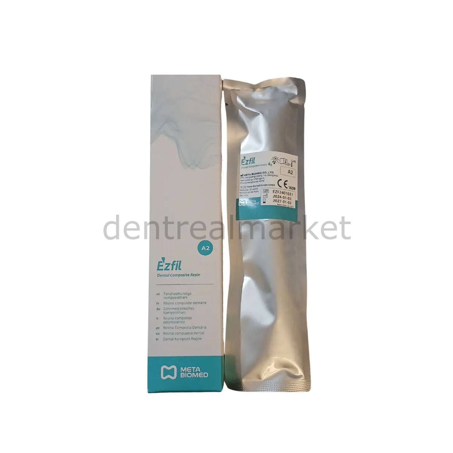 Meta Biomed Ezfil Nano Hybrid Composite Refill 1 x 4 g
